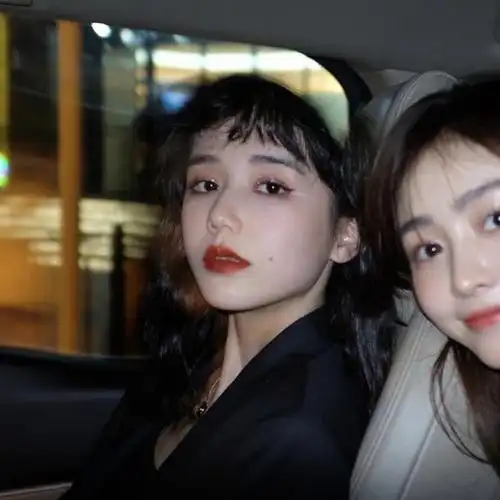 亲密双人闺蜜真人头像