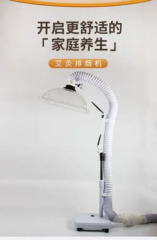 艾灸排烟机立式室内吸烟神器排风除烟抽风机小型家用艾灸排烟 双支架