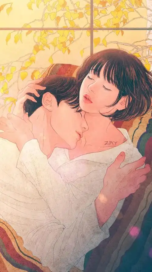 2018抖音上很火一组情侣照片