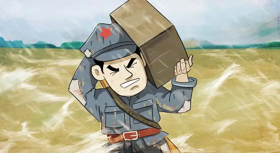 长征漫画故事血战湘江护耳目