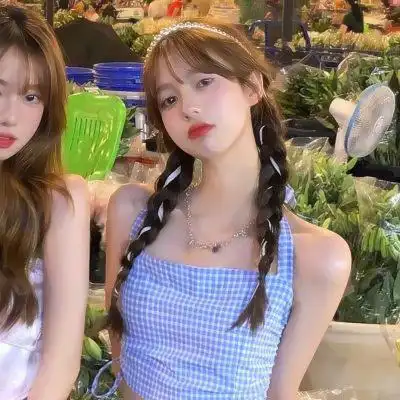 仙气俏皮的可爱闺蜜头像真人合集