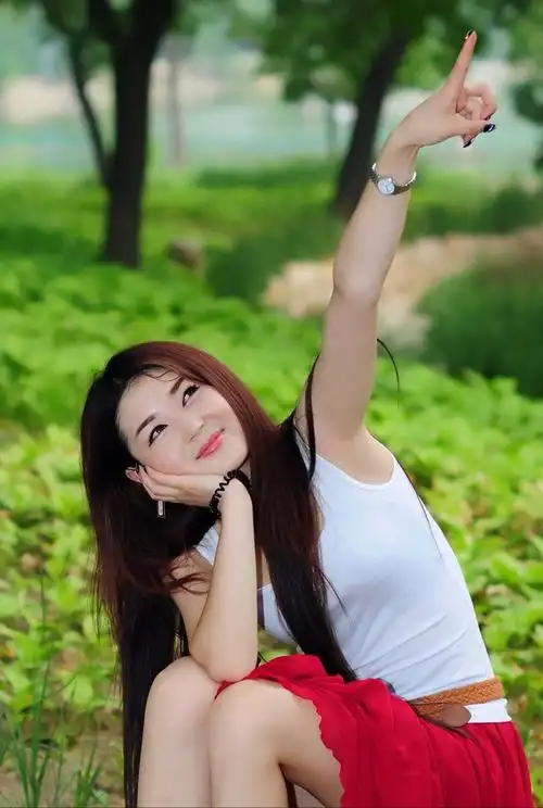 林荫绿地美人娇