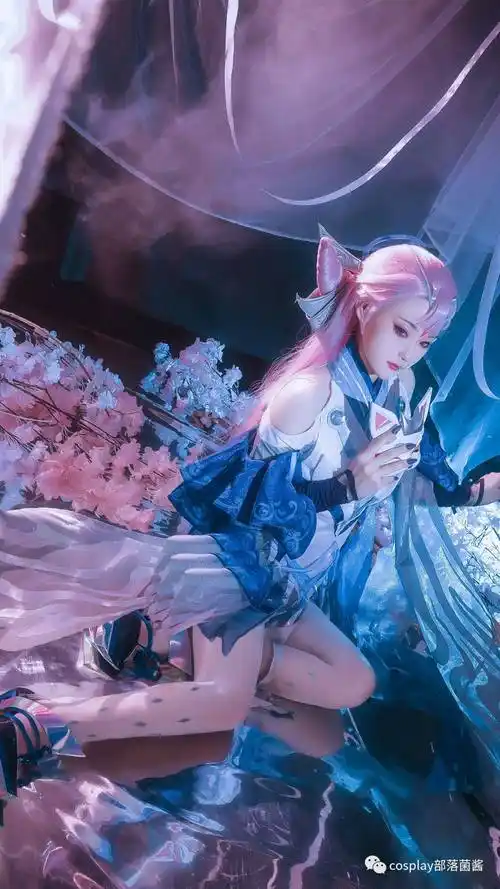 cos:王者荣耀貂蝉猫影幻舞cos正片@万万_摄影_白鹰_神明