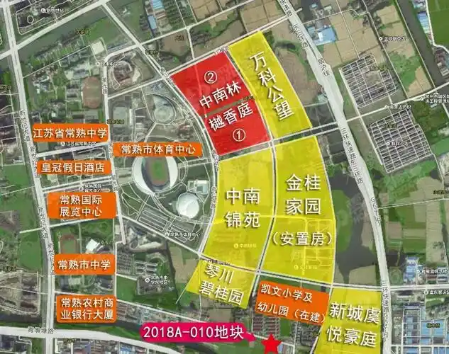 常熟文化片区挂地了58万方楼面价破1万3