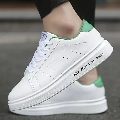 ins厚底男鞋春季潮鞋韩版百搭男生小白鞋休闲白鞋子男士板鞋潮流