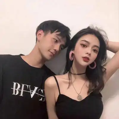 qq时尚个性情侣头像超火热情侣浪漫头像图片