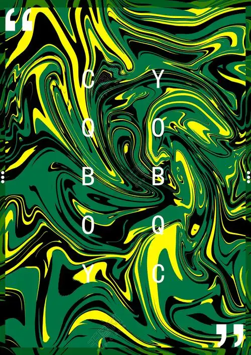 抽象液态创意海报矢量图免费下载_psd格式_2480像素_编号32700782-千