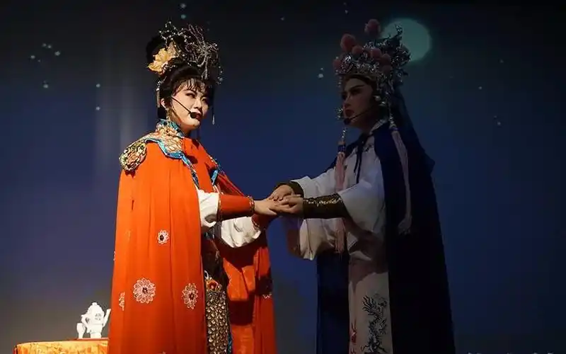 双烈记夸夫华中师范大学吟风越剧社