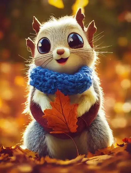 小松鼠的故事图片(生活有故事的松鼠图片)「解决方法」-小高技术网