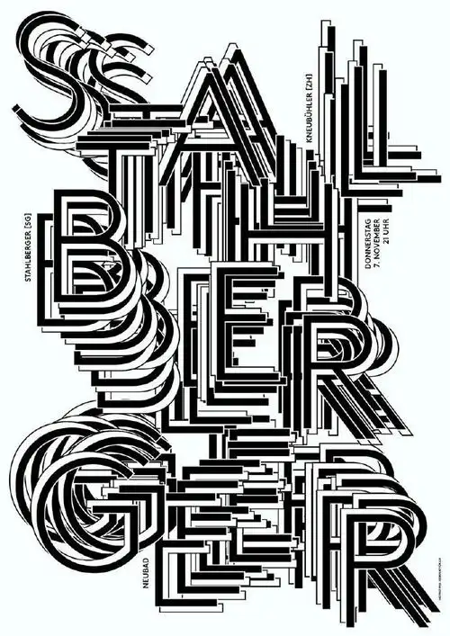 瑞士设计师samsteiner创意海报设计欣赏