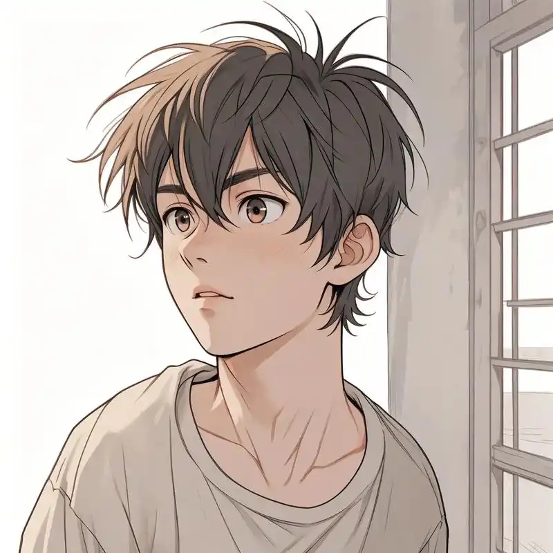 90慵懒冷淡风男生动漫头像96 今天给大家带来一组慵懒且带有冷淡