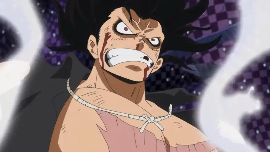 海贼王1025话情报:路飞释放蛇人形态,大和体力不支,变回原样