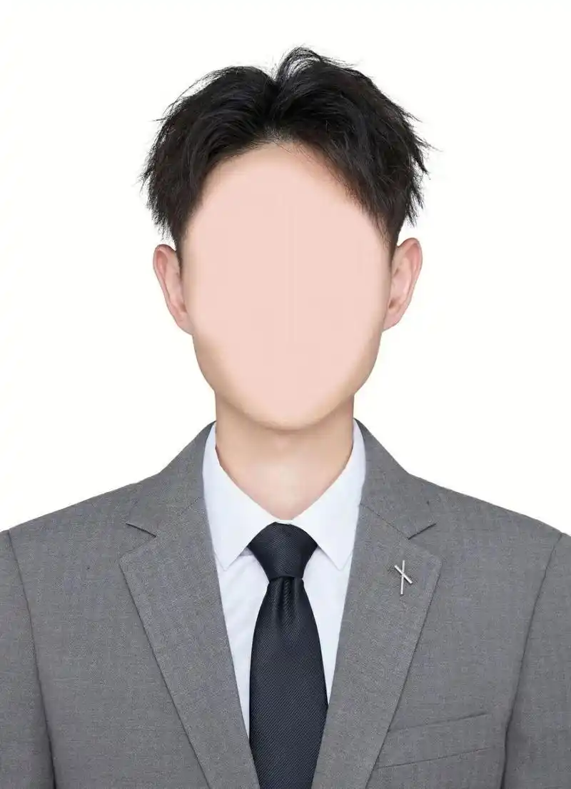 帅气男生证件照模版～9315帮修 不管是简历照,驾驶证照,报名考试