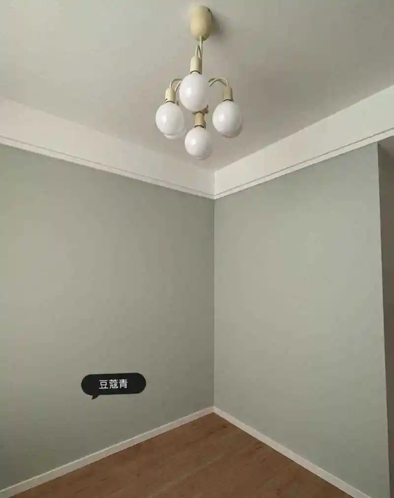 色号如下[友军] 1儿童房 多乐士豆蔻青 微微调了一点黄色进去 2次卧