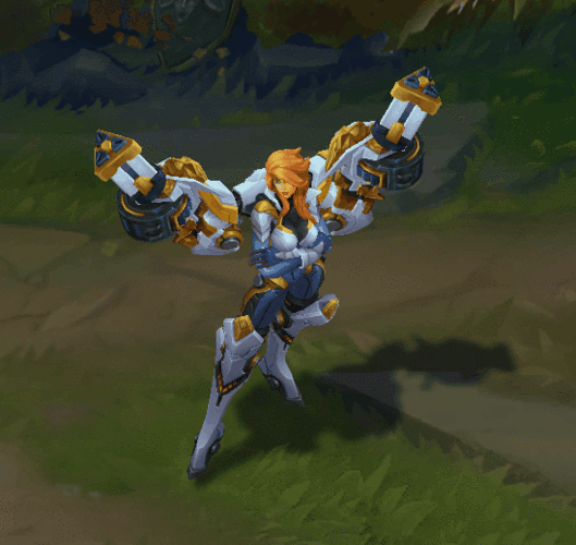 游戏内头像武装战姬 厄运小姐皮肤修改海克斯科技 阿利斯塔新皮肤原画