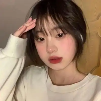 小清新风真人女生头像