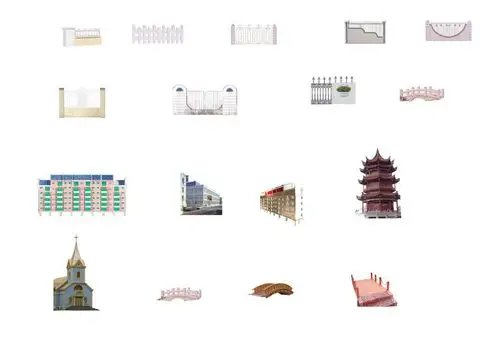 花架,亭子 ps格式平面素材 汽车1 ps格式平面素材 汽车1 ps素材(建筑