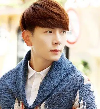 男生冬季短发发型设计 帅气的斜庞克发型的设计-好发型