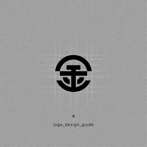 金字字体logo设计