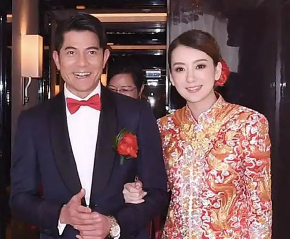 郭富城方媛结婚照曝光太养眼 新娘爸爸说的这句话亮了