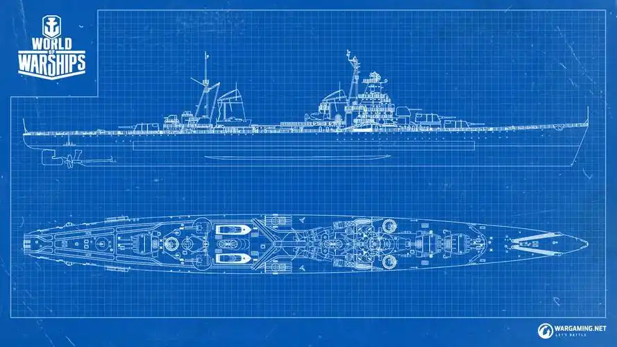 [wows周边] [官方科普] 图纸舰艇:巡洋舰 布琼尼