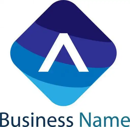 字母a形状模板设计