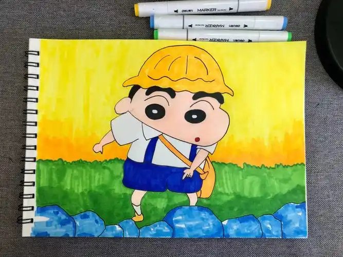 每日一画  #治愈自己  #马克笔  #简笔画  #简笔画教程  #可爱简笔画