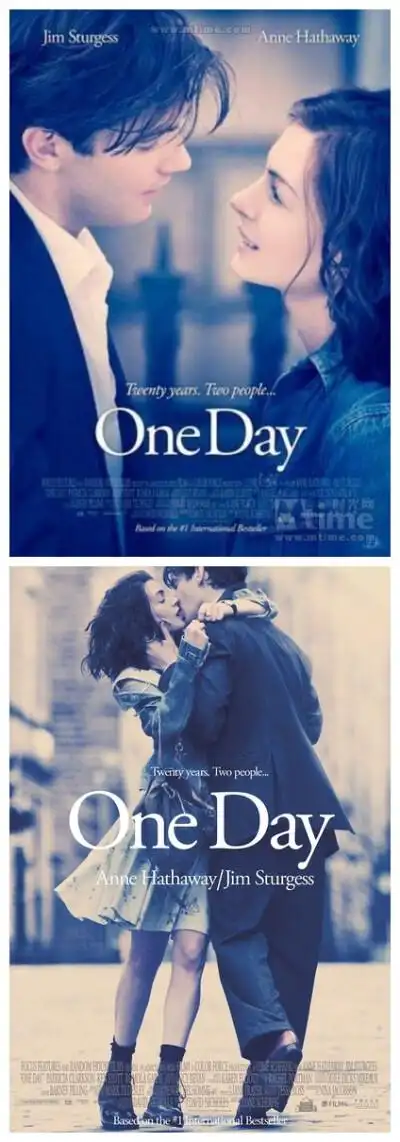 电影《一天》,最爱的两张海报.
