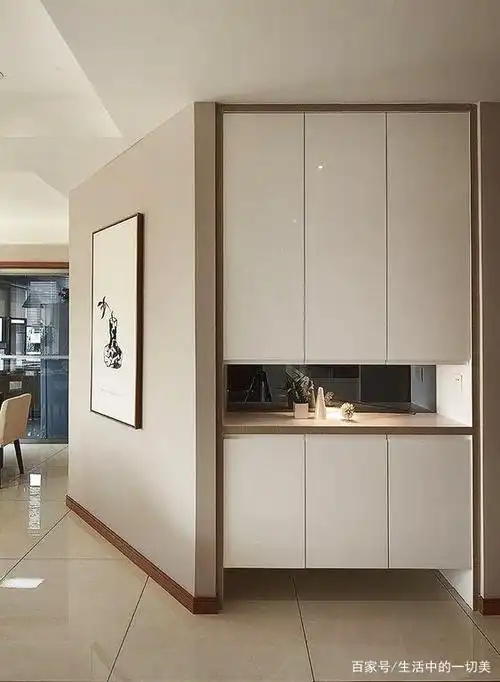 玄关鞋柜怎么设计最好看,这几款玄关看一眼就爱上了