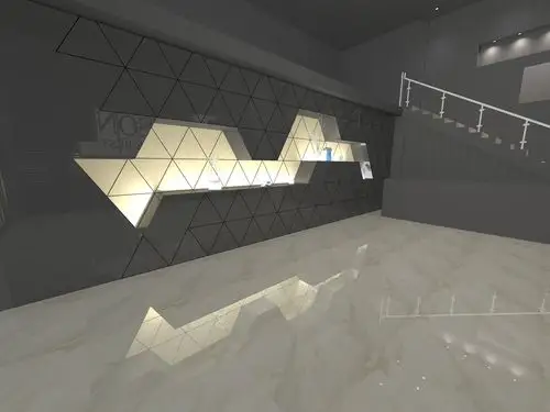 领略广告 公司一楼展墙设计|空间|展示设计 |rentp - 原创作品 - 站酷