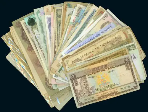 外国纸币一批约数十个国家160余枚不同,请预览.