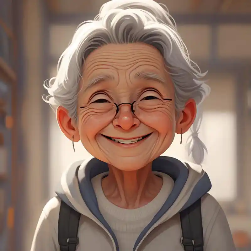 90可爱老人卡通头像96