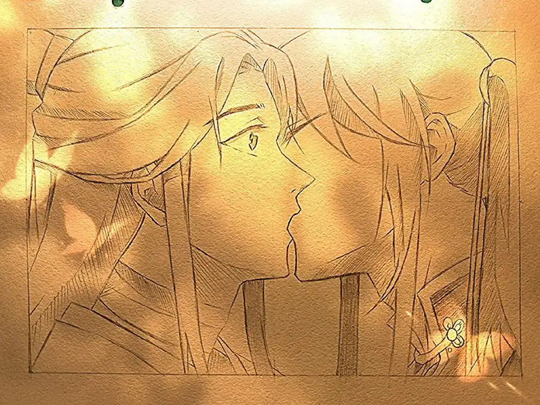 天官赐福花城谢怜#手绘临摹#画渣日常 说实话,我是真的好懒 - 抖音