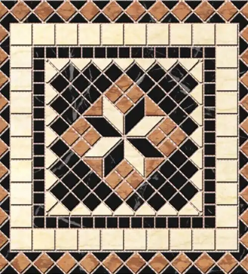 地面石材拼花_新业雕刻