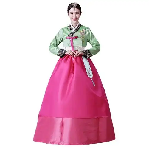 新款舞蹈礼服女装韩国鲜族朝鲜服饰表演传统古典古装韩服演出服装