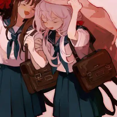 动漫双人神仙闺蜜头像图片