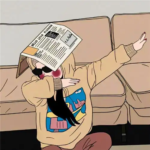 摆烂动漫头像卡通可爱高清图片_搞笑头像_头像屋