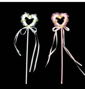 六一舞会派对表演道具 桃心魔法棒儿童节婚庆装饰天使手持仙女綁