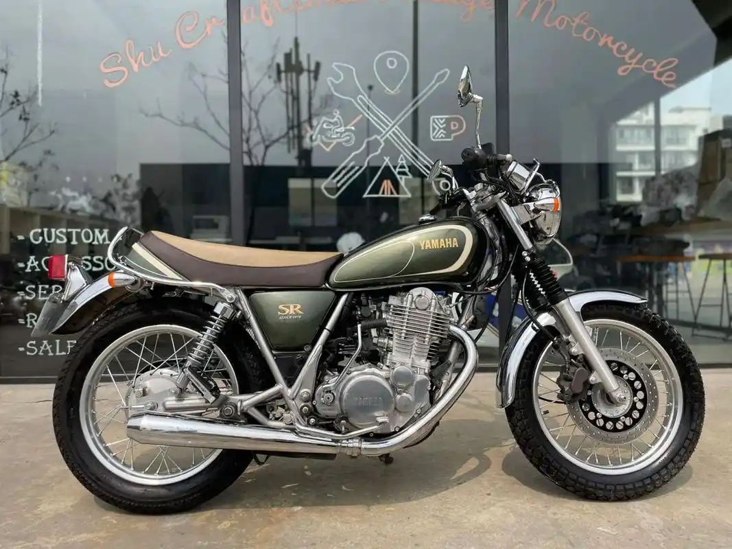 复古长青树/雅马哈sr400 原版原漆岛国原装 yamaha/sr400 "35周年纪念