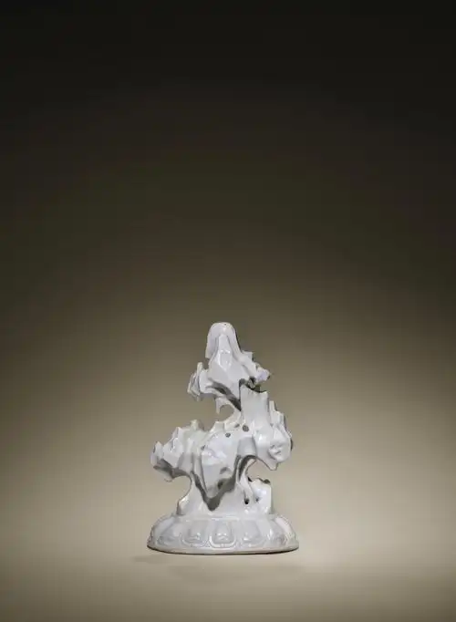 【明永乐 甜白釉须弥座山子】拍卖品_图片_价格_鉴赏_明代单色釉瓷器