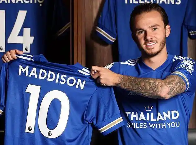 莱斯特城与麦迪逊续签,合同延长四年周薪翻倍