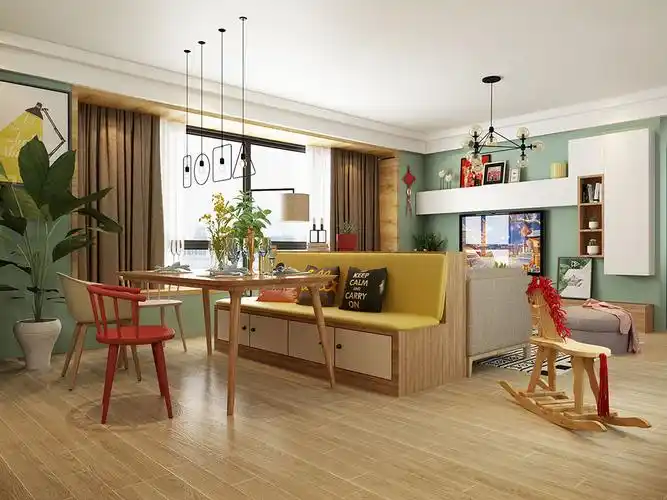 小客厅加餐厅怎么布置10平米小客厅兼餐厅怎么设计