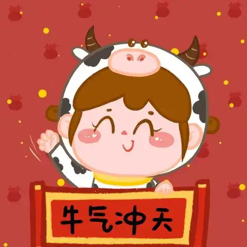 2021年最新款微信吉祥好运文字头像