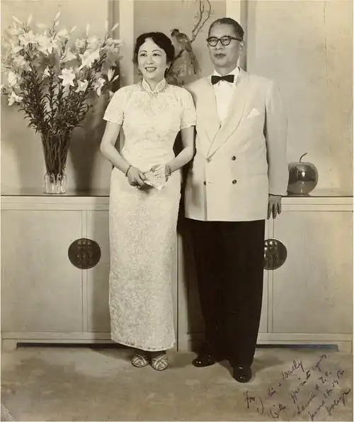 第二代宋氏三姐妹宋子文的三个女儿个个身材高挑如花似玉