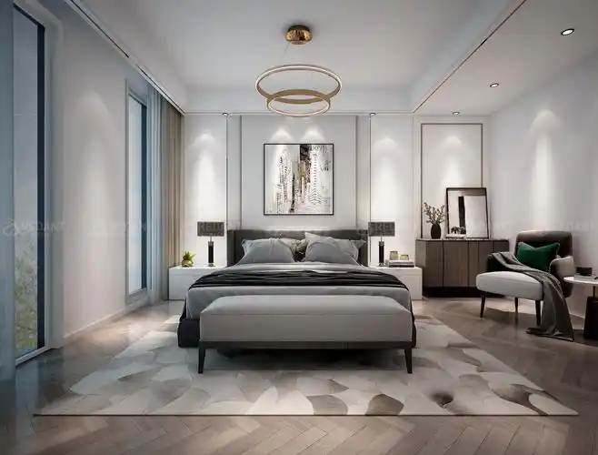 天域花园207㎡现代轻奢风格装修效果图分享