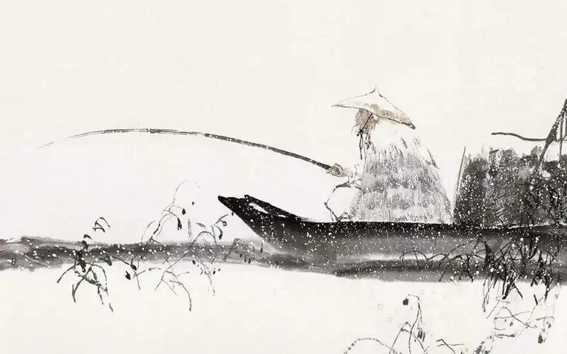 今日有诗云:千山鸟飞绝,万径人踪灭,孤舟蓑笠翁,独钓寒江雪