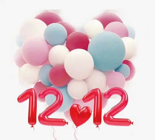 关键词 : 彩色气球,数字12,爱心,红色,双十二免费[声明] 觅元素所有