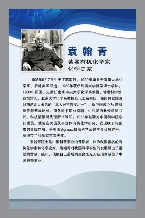 名人简介挂画模板psd分层素材图片