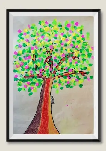 七彩美术--然然的美篇