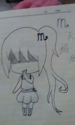 十二星座版漫画简笔画